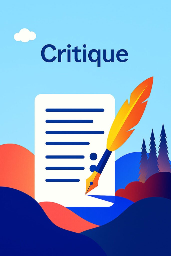 Paragraphs: Critique Content